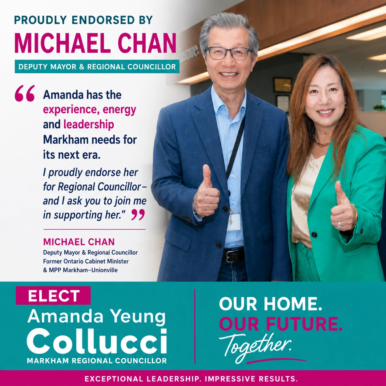 Endorsement artwork: Michael Chan